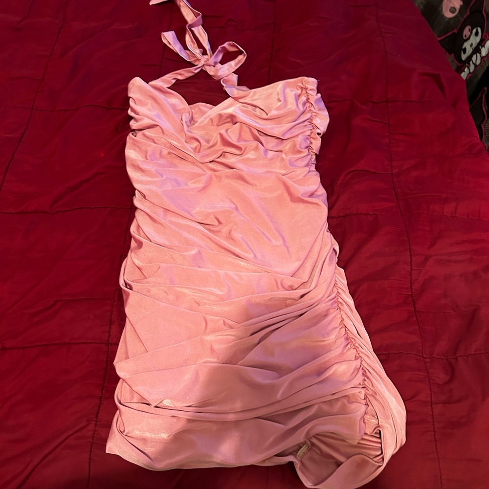 Pink Ruched SHEIN Party Dress US 18/20 3XL